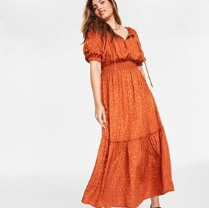 ON 34TH ST* Leopard Print Boho Maxi Dress